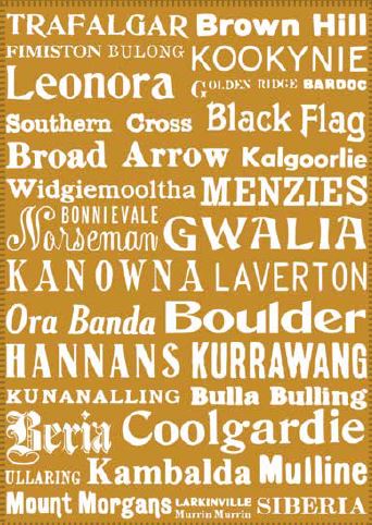 Gold Tea Towel